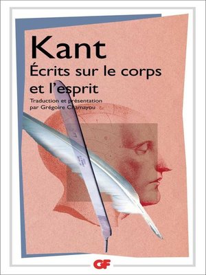 cover image of Écrits sur le corps et l'esprit